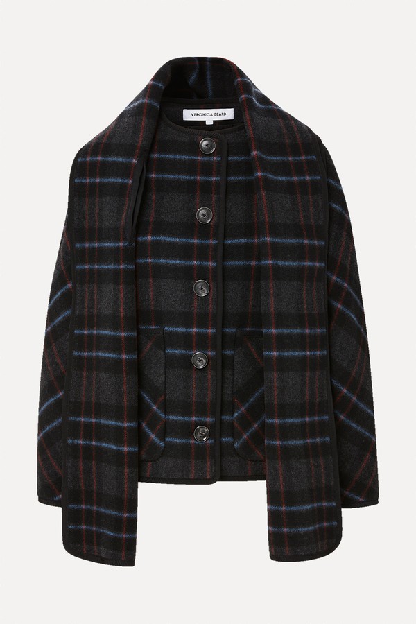 Martine Dickey Scarf Coat from Veronica Beard