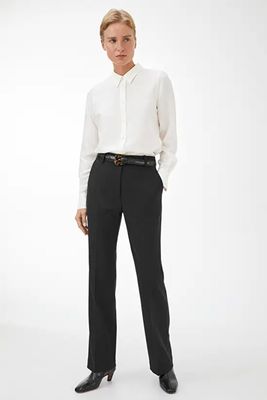 Stretch-Wool Twill Trousers from Arket
