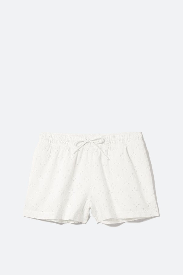 Mini Broderie Anglaise Cotton Shorts from MONKI