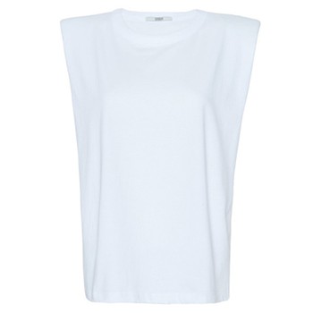 Eva Sleeveless Cotton-Jersey T-Shirt from Frankie Shop