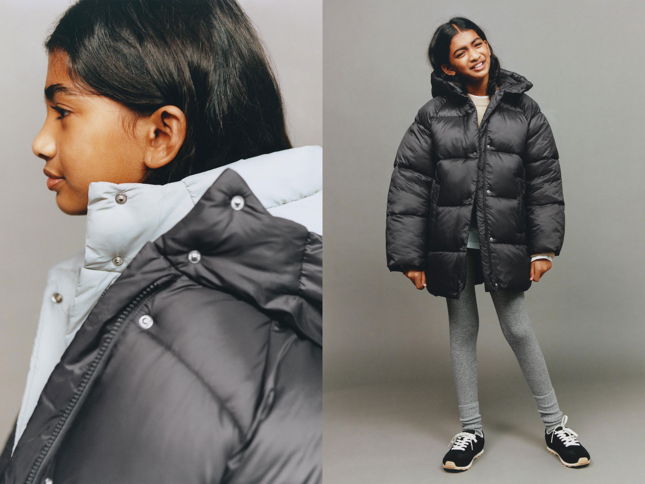 Long Puffer Coat from Zara