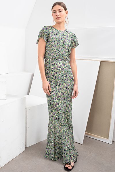 Ruffled Floral Maxi Dress from & Other Stories