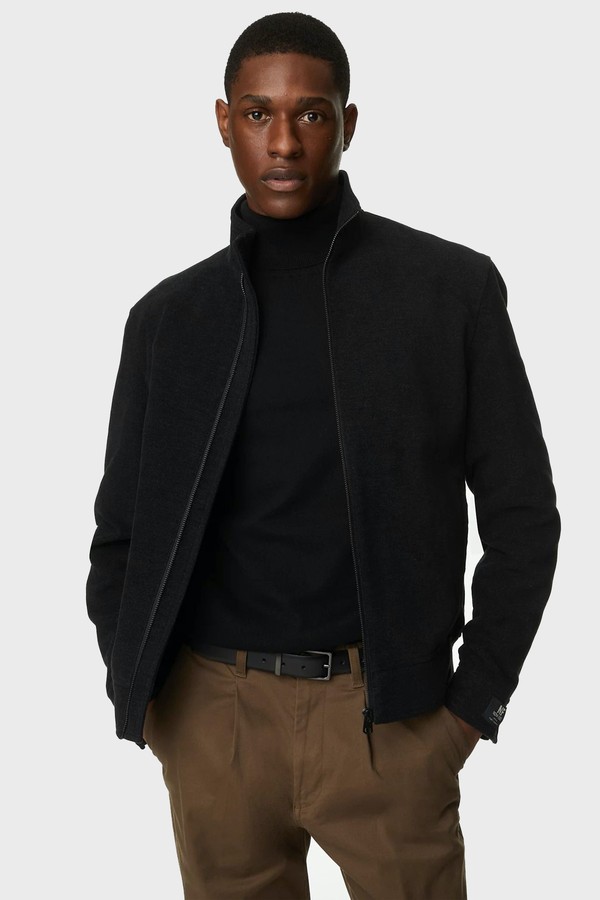 Moleskin Bomber Jacket