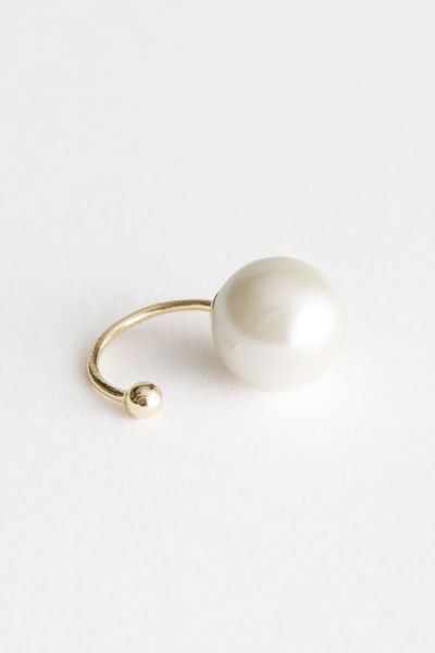 Pearl Bead Ear Cuff from & Other Stories