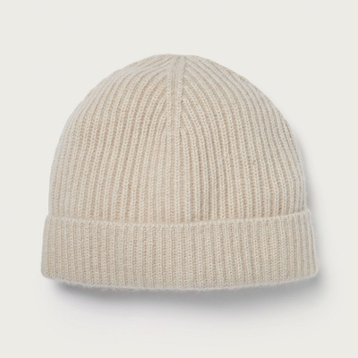 Ribbed Beanie Hat from The White Company