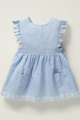 Broderie Woven Pinnie from Boden