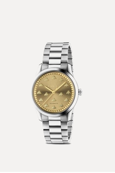 G-Timeless Watch With Bee Motif from Gucci