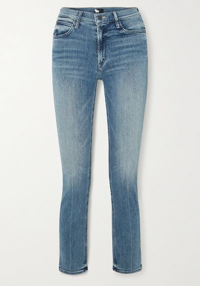 The Dazzler Mid-Rise. Straight-Leg Jeans from Mother