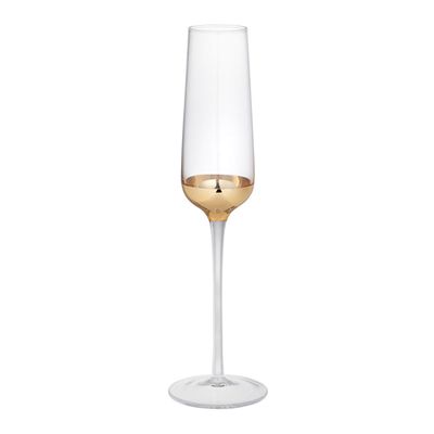 Gold Dipped Champagne Flute from John Lewis & Partners