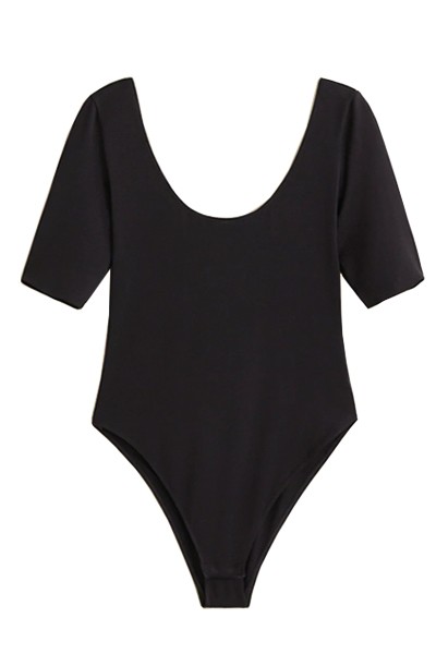 Soft Fabric Bodysuit from Mango