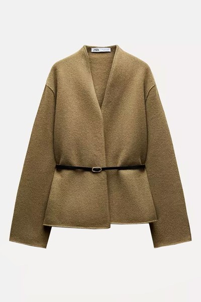 Belted Jacket from Zara