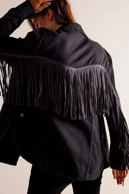 Fringe Out Denim Jacket  from Free People