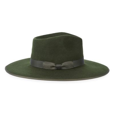 Forest Rancher Dark Green Wool Fedora from Lack Of Color