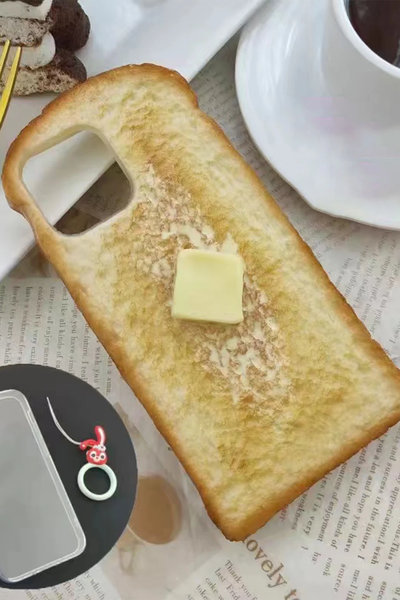 Customized Simulation Toast Phone Case from PeaceCaseMY