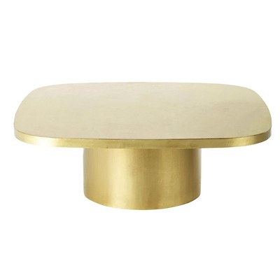 Brass Metal Coffee Table