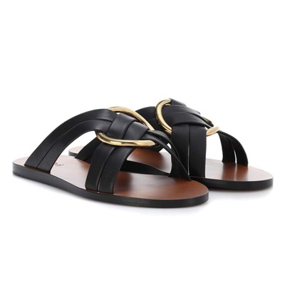 Rony Leather Sandals from Chloé