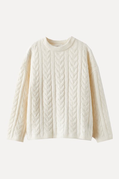 Cable-Knit Sweater from Zara