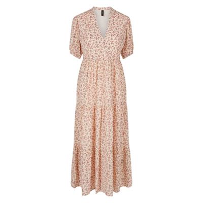 Floral Print Tiered Maxi Dress from Y.A.S