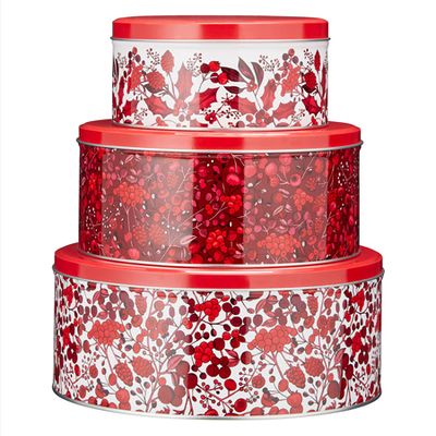 Ruby Piece of Cake Tin Set from John Lewis & Partners