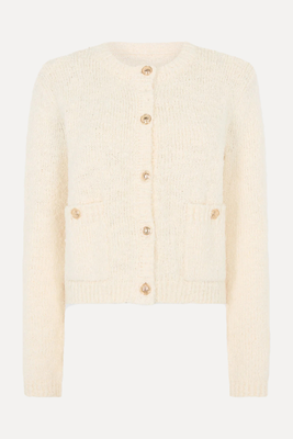 Boucle Knit Cardigan from WAT. The Brand