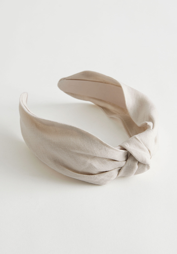 Linen Blend Alice Headband