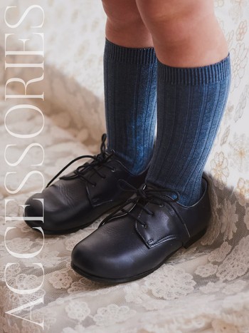 Navy Inglesito Shoe, £56 | La Coqueta 