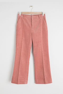 Cropped Wide Corduroy Trousers from & Other Stories