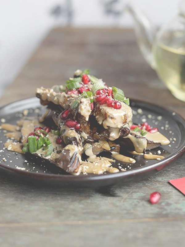 Sesame Aubergine