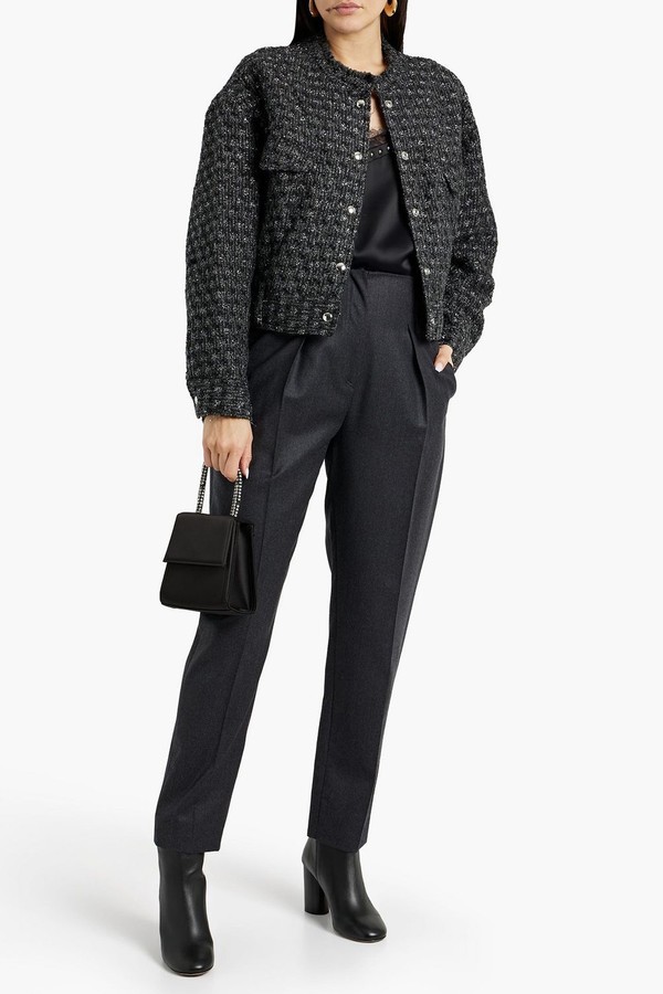 Koray Metallic Bouclé-Tweed Jacket from IRO