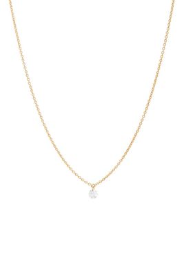 Single Floating Diamond Necklace from Roxanne First