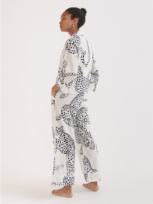 Printed Cotton Pyjama Set from Desmond & Dempsey