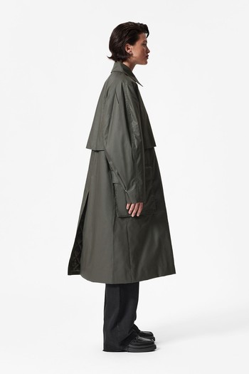 Patch-Pocket Cotton Coat from & Other Stories