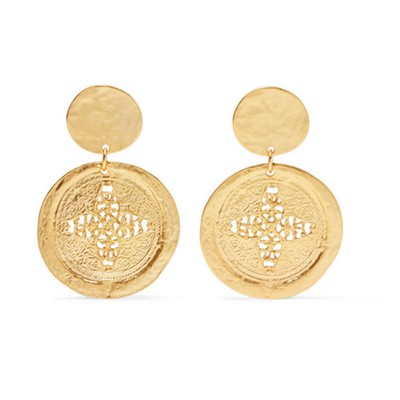 Gold-Tone Earrings from Kenneth Jay Lane