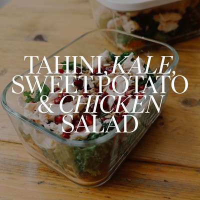 The keys to a good kale salad are a killer dressing & (somewhat hilariously) massaging the kale, but