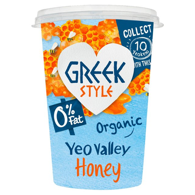 Organic Greek Style Yogurt With Honey from Yeo Valley