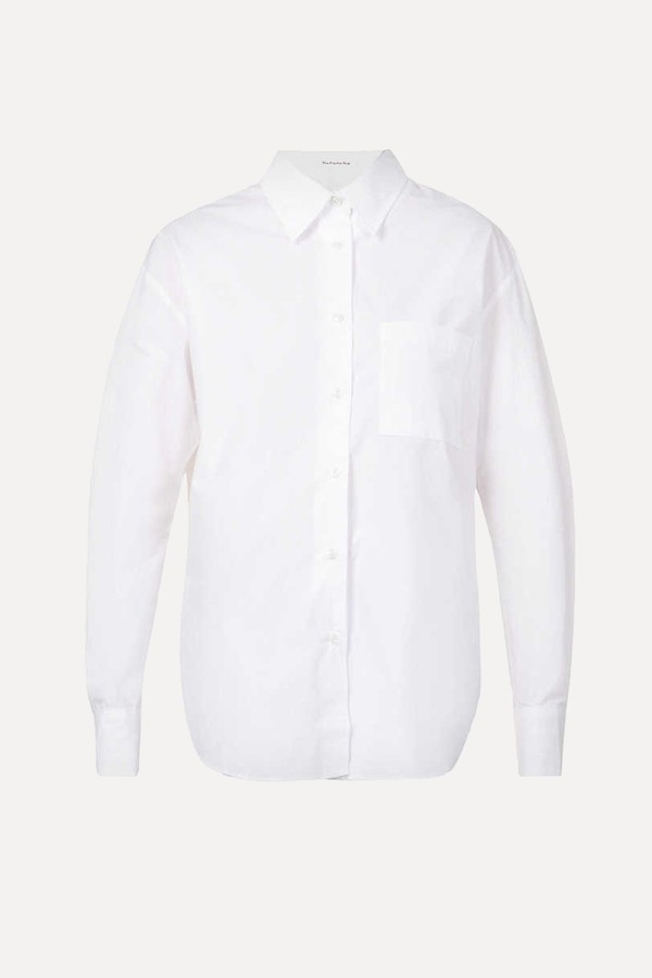 Lui Relaxed-Fit Cotton-Poplin Shirt from The Frankie Shop