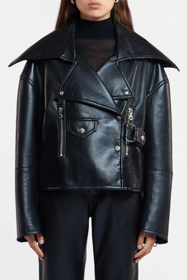 Ado Regenerated Leather Jacket