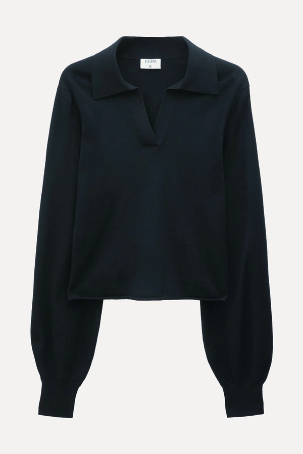 Knitted Polo Sweater from Filippa K
