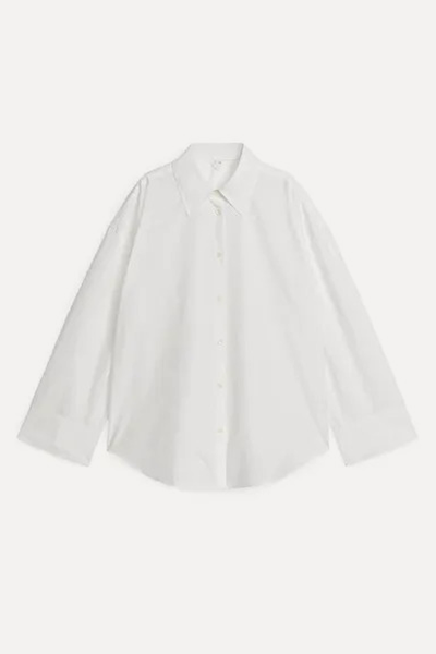 Relaxed Poplin Shirt from ARKET