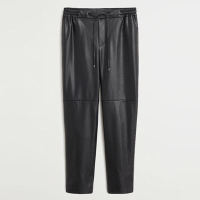 High-Waist Straight Trousers from Mango