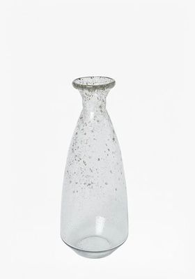 Recycled Glass Pyramid Vase