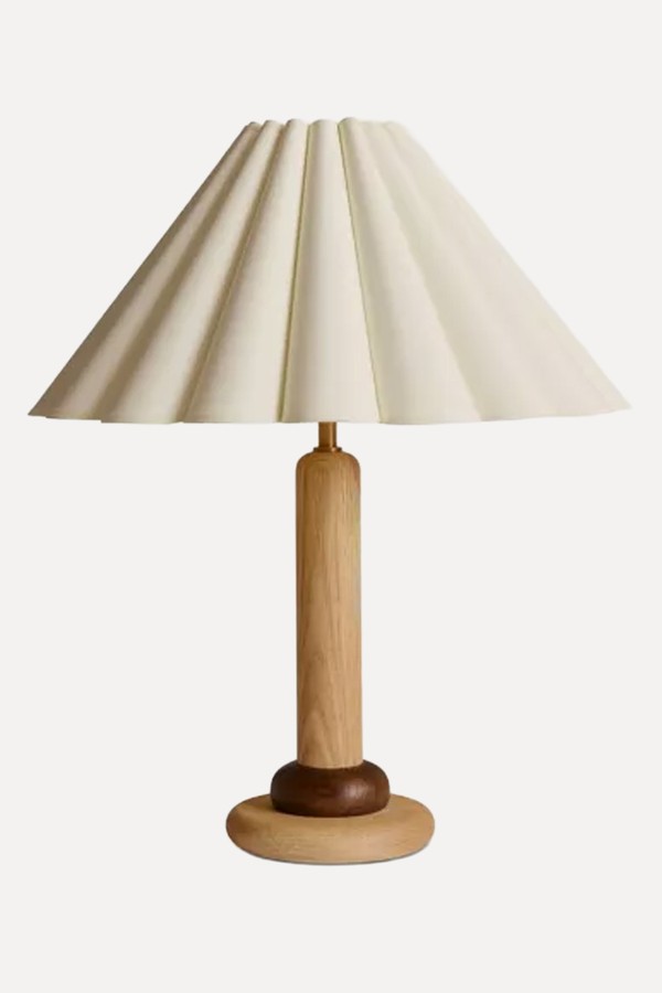 Ferguson Linen & Oak Table Lamp from Soho Home