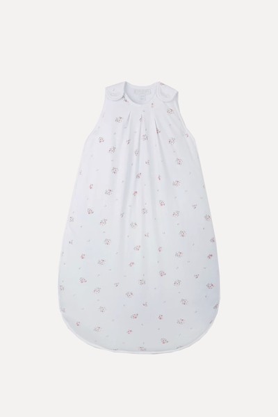 Organic Cotton Hattie Floral Sleeping Bag from The White Company