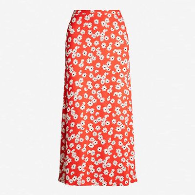 Bea Floral-Print Midi Skirt from Reformation