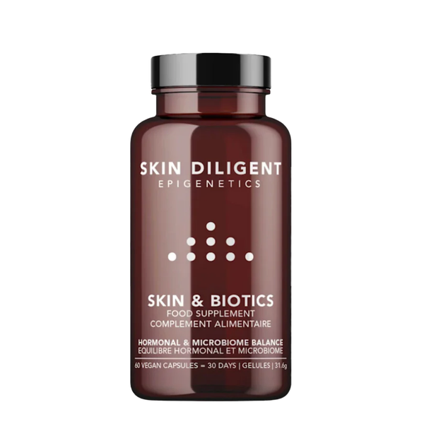 Skin & Biotics for Hormonal Balance & Gut Health from Skin Diligent