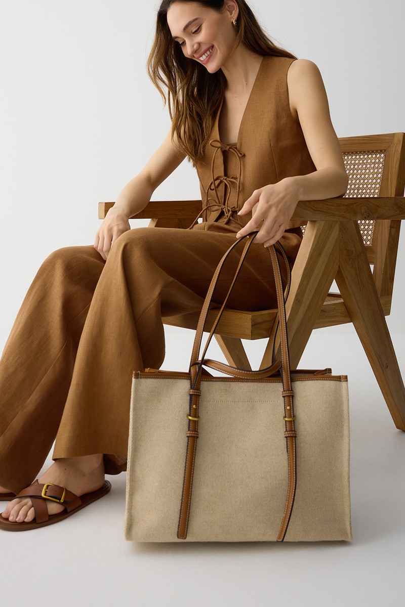 Jute Shopper Bag from Reserved