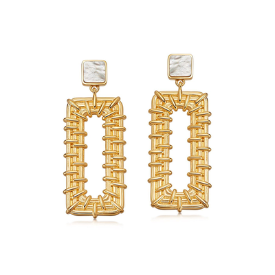 Raffia Drop Earrings from Missoma