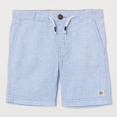 Linen-blend Shorts from H&M