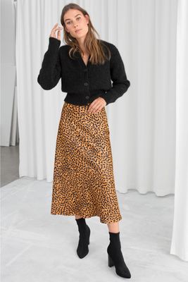 Leopard Print Midi Skirt from & Other Stories