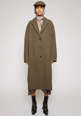Checked Wool Coat from Acne Studios
